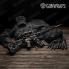 Erratic Militant Blue Camo AR 15 Gun Skin Vinyl Wrap