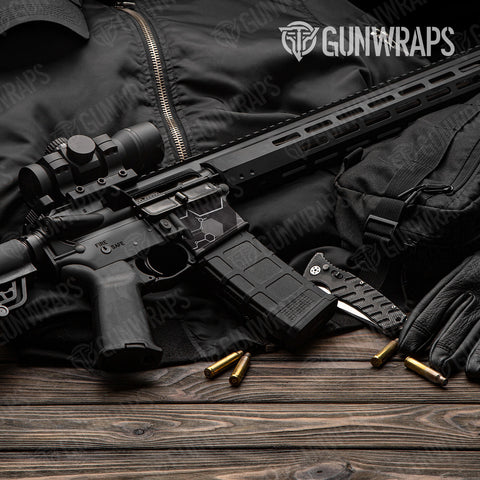 Hex DNA AR-15 Well Gun Skin Vinyl Wraps