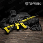Hex DNA Elite Yellow AR 15 Gun Skin Vinyl Wrap