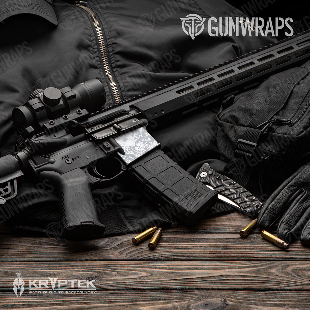 AR 15 Mag Well Kryptek Obskura Nivis Camo Gun Skin Vinyl Wrap