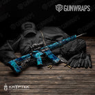 AR 15 Kryptek Pontus Camo Gun Skin Vinyl Wrap
