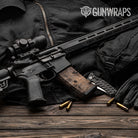 AR 15 Mag Bulletholes Gun Skin Vinyl Wrap