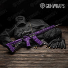 Ragged Elite Purple Camo AR 15 Gun Skin Vinyl Wrap