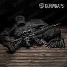 Ragged Militant Blue Camo AR 15 Gun Skin Vinyl Wrap