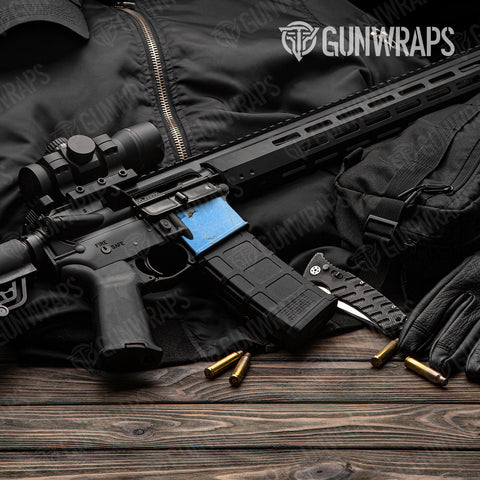 Rust AR-15 Well Gun Skin Vinyl Wraps