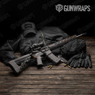 Rust 3D Grey AR 15 Gun Skin Vinyl Wrap