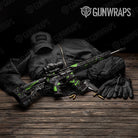 Sharp Metro Green Camo AR 15 Gun Skin Vinyl Wrap