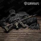 Sharp Militant Blue Camo AR 15 Gun Skin Vinyl Wrap