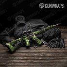 Shattered Jungle Camo AR 15 Gun Skin Vinyl Wrap