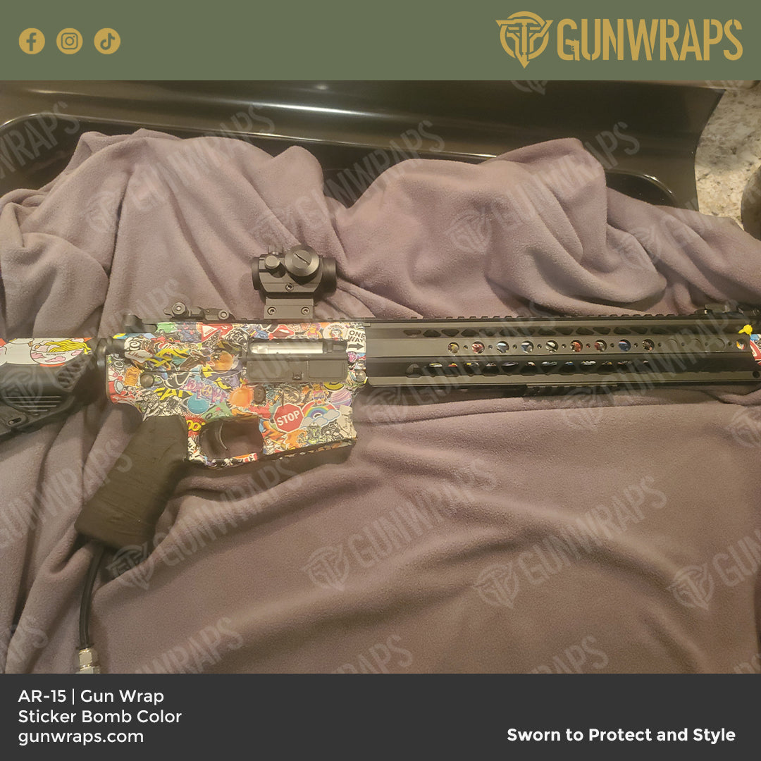 M16 Gun Skin Vinyl Wraps – GunWraps.com