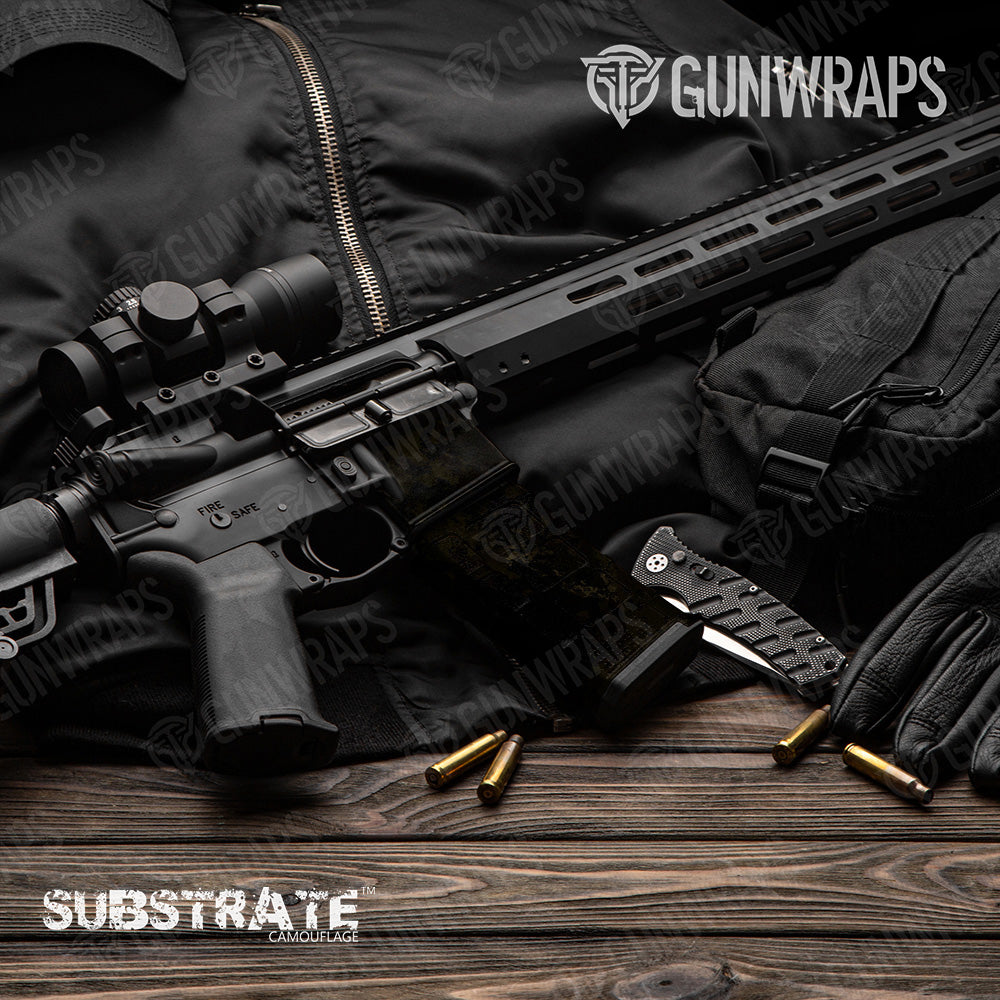 AR 15 Mag & Mag Well Substrate Strikeforce Camo Gun Skin Vinyl Wrap Film