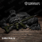 AR 15 Substrate Shadowbark Camo Gun Skin Vinyl Wrap Film