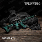 AR 15 Substrate Shellback Camo Gun Skin Vinyl Wrap Film