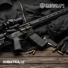 AR 15 Mag Well Substrate Spectre Camo Gun Skin Vinyl Wrap Film