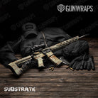 AR 15 Substrate Simpson-Desert Camo Gun Skin Vinyl Wrap Film
