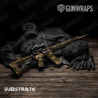 AR 15 Substrate Sniper Camo Gun Skin Vinyl Wrap Film