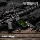AR 15 Mag Substrate Saskatoon Camo Gun Skin Vinyl Wrap Film