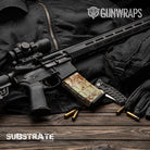 AR 15 Mag Substrate Simpson-Desert Camo Gun Skin Vinyl Wrap Film