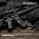 AR 15 Mag Substrate Spokane Camo Gun Skin Vinyl Wrap Film