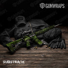 AR 15 Substrate Subtropic Camo Gun Skin Vinyl Wrap Film