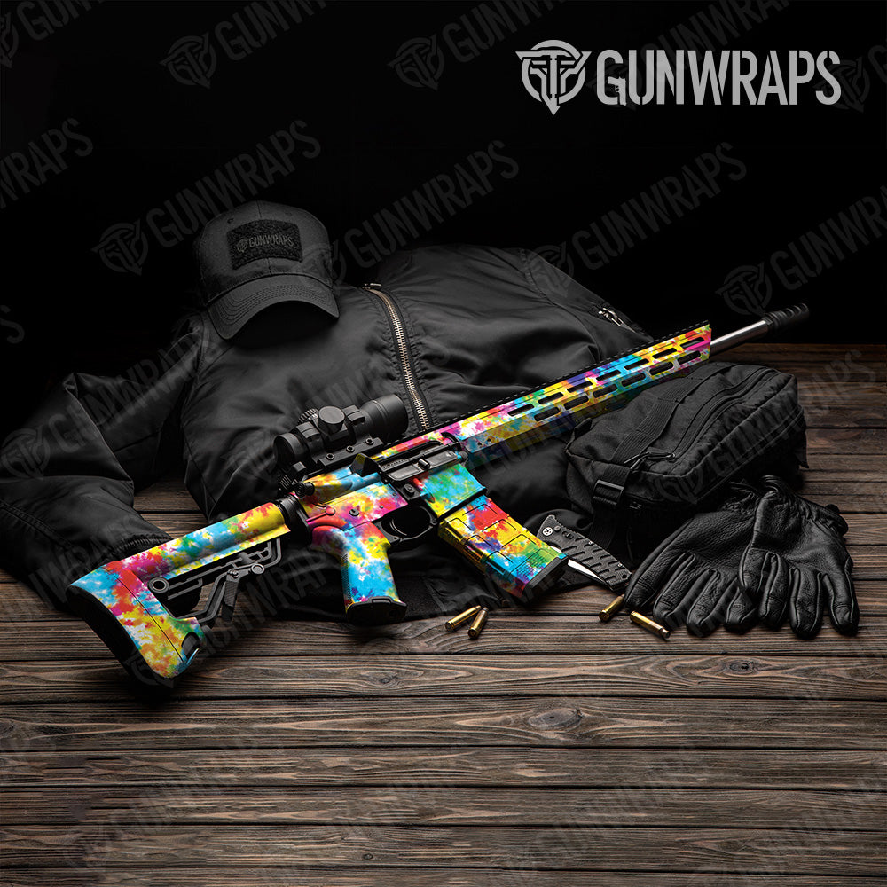 Tie Dye Classic Gun Wrap for AR 15 – GunWraps.com