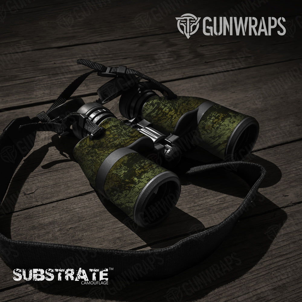 Binocular Substrate Shadowbark Camo Gear Skin Vinyl Wrap Film