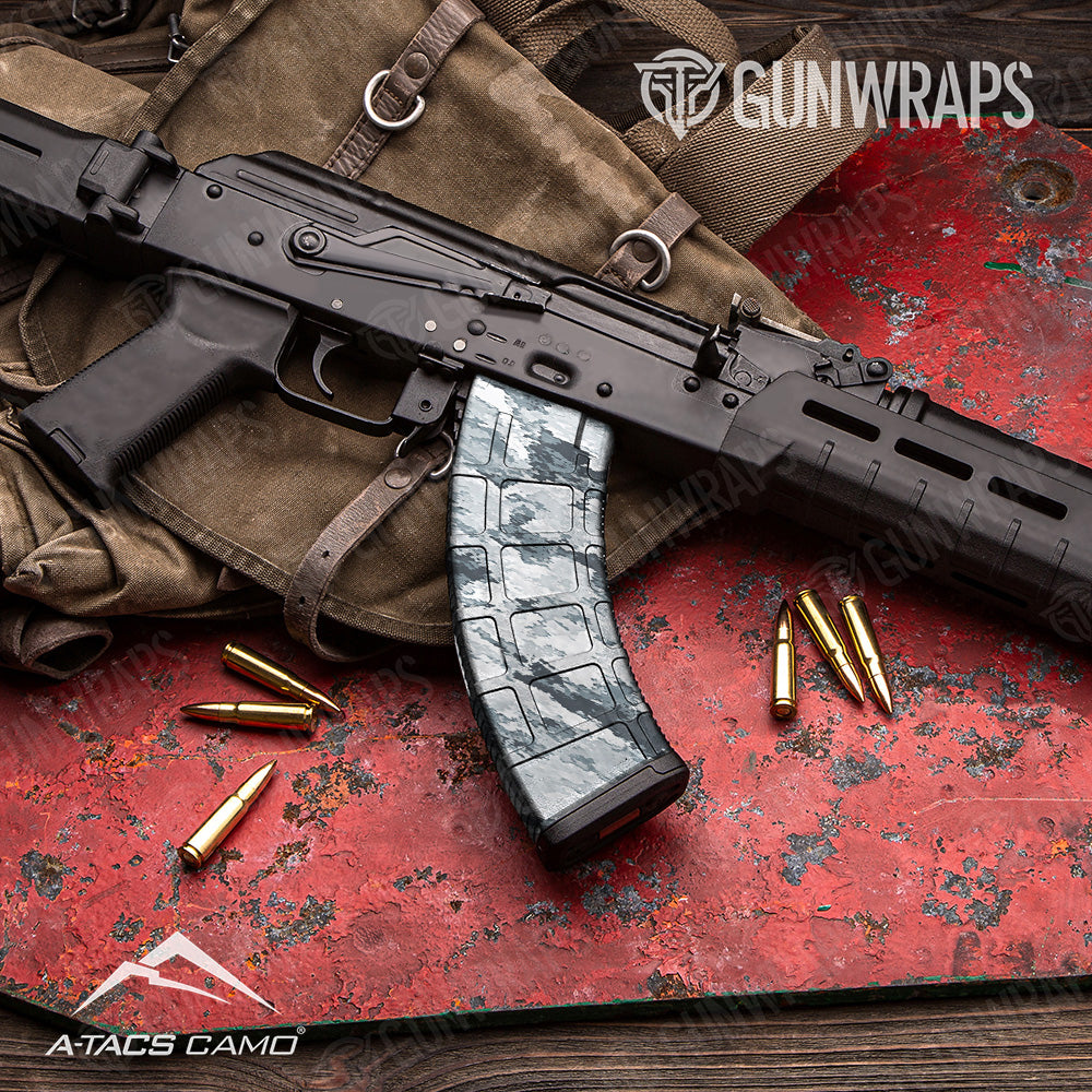 AK 47 Mag A-TACS AT-X Camo Gun Skin Vinyl Wrap Film