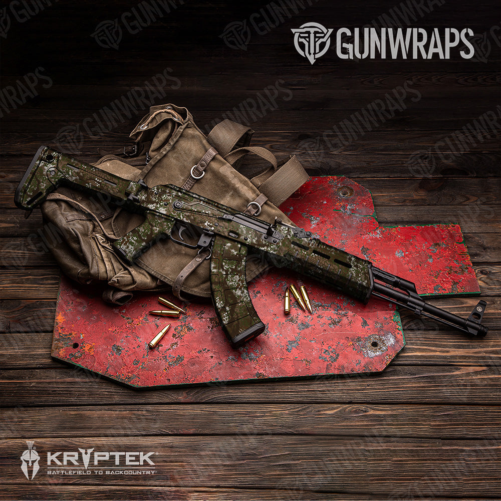 AK 47 Kryptek Obskura Actaeon Camo Gun Skin Vinyl Wrap