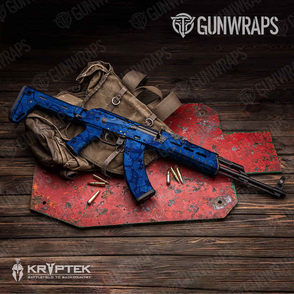 AK 47 Kryptek Obskura Deep Camo Gun Skin Vinyl Wrap