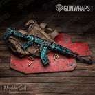 AK 47 Muddy Girl Serenity Camo Gun Skin Vinyl Wrap