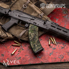 AK 47 Mag Veil Summit Camo Gun Skin Vinyl Wrap