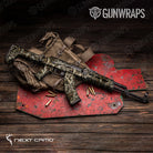 AK 47 Next Bonz Camo Gun Skin Vinyl Wrap Film