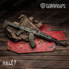 AK 47 RELV Dynohyde Camo Gun Skin Vinyl Wrap Film