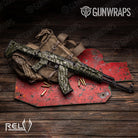 AK 47 RELV X3 Dynohyde Camo Gun Skin Vinyl Wrap Film