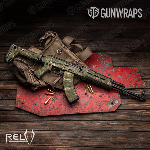 Brown AK-47 Gun Skin Vinyl Wraps