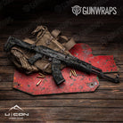 AK 47 A-TACS U|CON Stealth Camo Gun Skin Vinyl Wrap