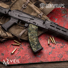 AK 47 Mag Veil Multitac Camo Gun Skin Vinyl Wrap