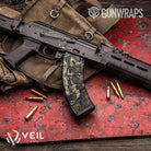 AK 47 Mag Veil Rumba Cumbred Camo Gun Skin Vinyl Wrap
