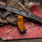 AK 47 Mag Veil Stoke Blaze Camo Gun Skin Vinyl Wrap