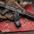 AK 47 Mag Veil Stryk Flat Camo Gun Skin Vinyl Wrap