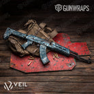 AK 47 Veil Stryk Hookset Camo Gun Skin Vinyl Wrap