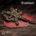 AK 47 Veil Summit Camo Gun Skin Vinyl Wrap