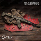 AK 47 Veil Terra M Camo Gun Skin Vinyl Wrap