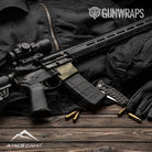 AR 15 Mag Well A-TACS AU-X Camo Gun Skin Vinyl Wrap Film