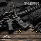 AR 15 Mag & Mag Well A-TACS Ghost Camo Gun Skin Vinyl Wrap Film