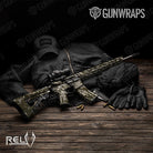 AR 15 RELV X3 Dynohyde Camo Gun Skin Vinyl Wrap Film
