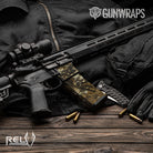 AR 15 Mag & Mag Well RELV X3 Harvester Camo Gun Skin Vinyl Wrap Film