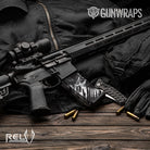 AR 15 Mag RELV X3 Medusa Camo Gun Skin Vinyl Wrap Film