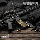 AR 15 Mag RELV X3 Moab Camo Gun Skin Vinyl Wrap Film