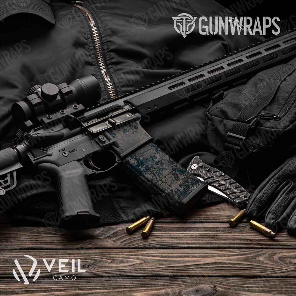 AR 15 Mag & Mag Well Veil Ops Enforcer Camo Gun Skin Vinyl Wrap
